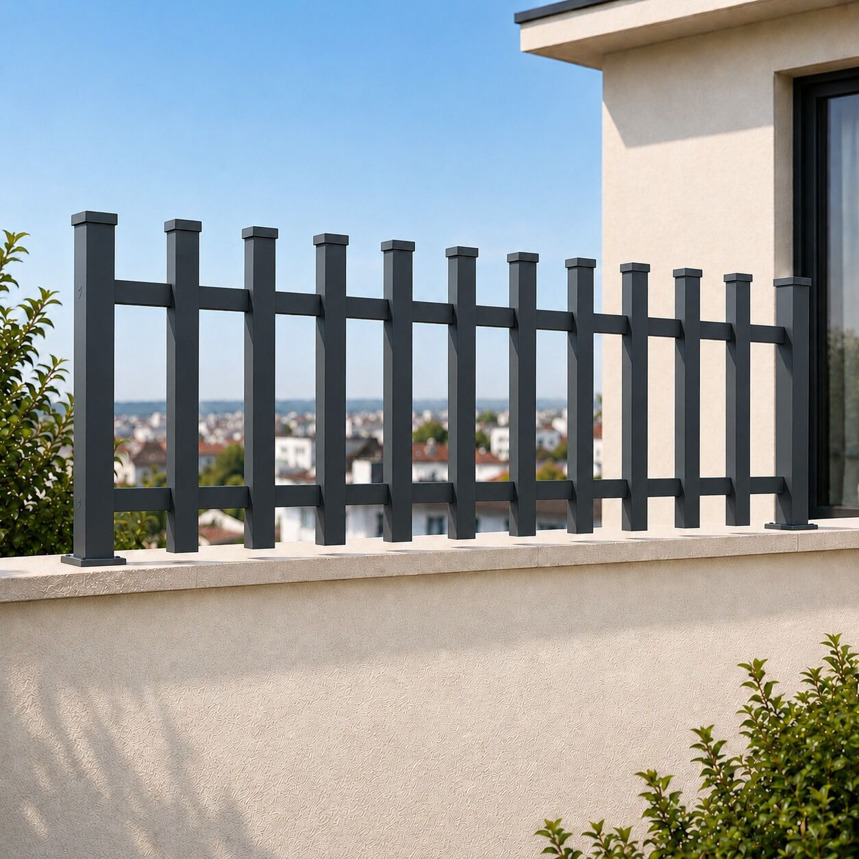 ferforje antrasit-2 Telfence panel çit fiyatları, çim çit fiyatları, tel örgü fiyatları